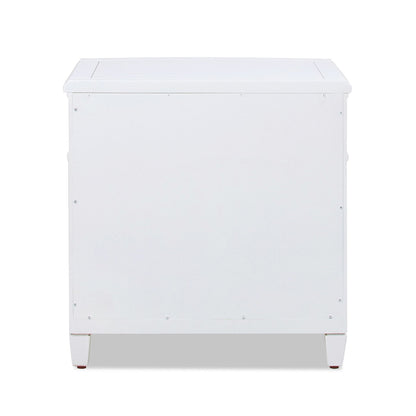 Dauphin - 3 Drawer Accent End Table - Gray Cashmere