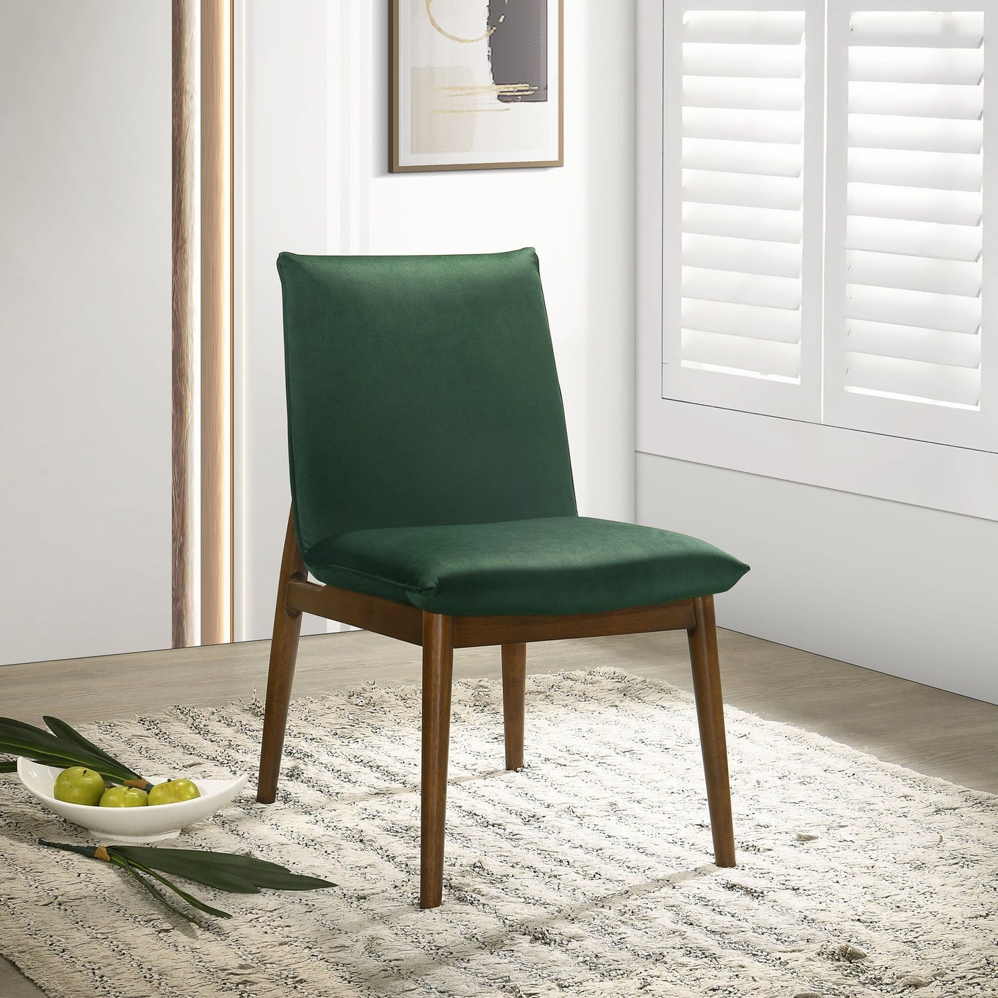 Monza - Dining Chair (Set of 2) - Dark Green