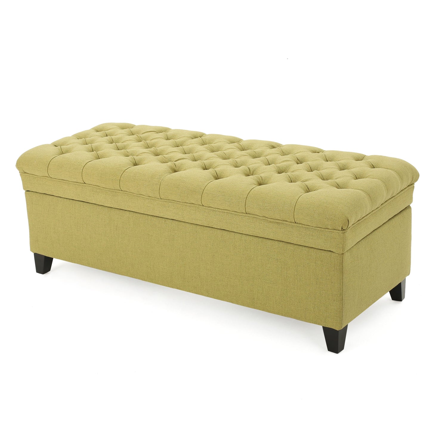 Juliana - Storage Ottoman With Extra Seating - Green