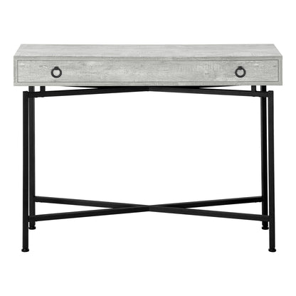 Accent Console Table For Entryway, Storage Drawer, Contemporary & Modern - Gray