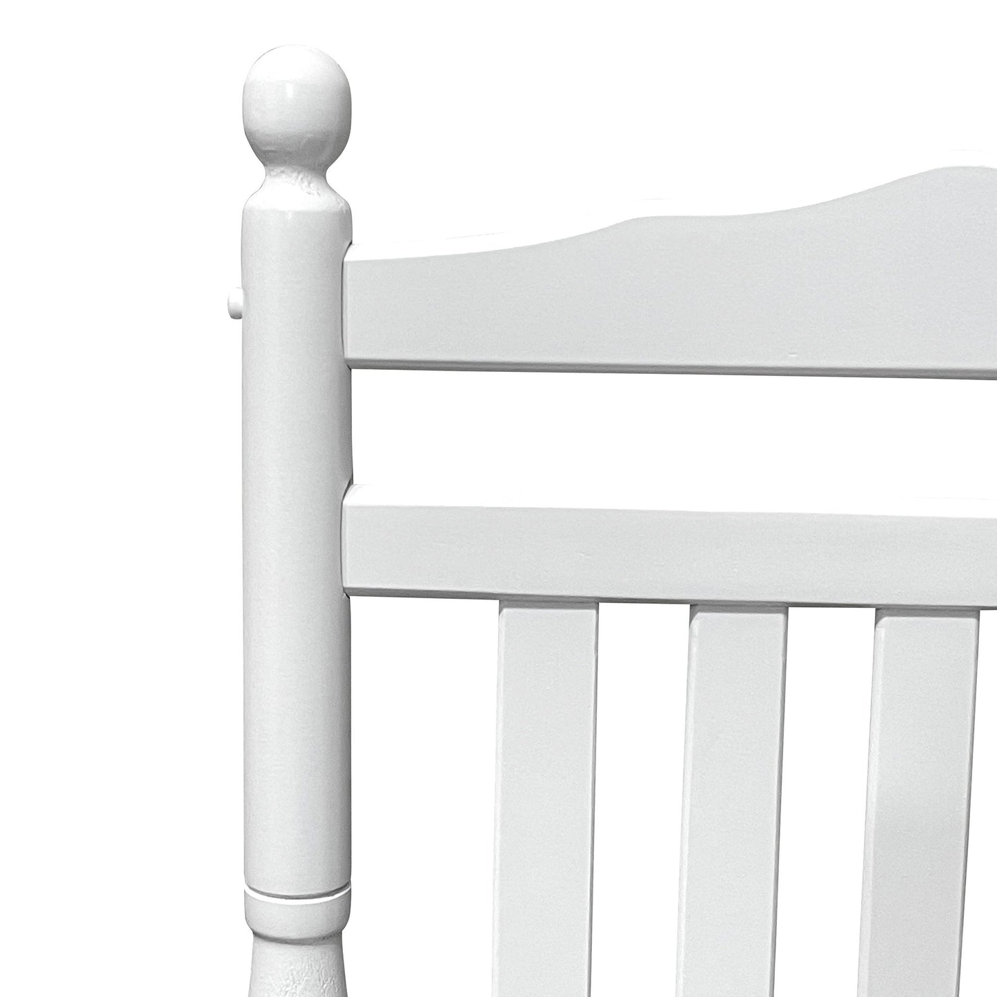 Balcony Porch, Adult Rocking Chair - White