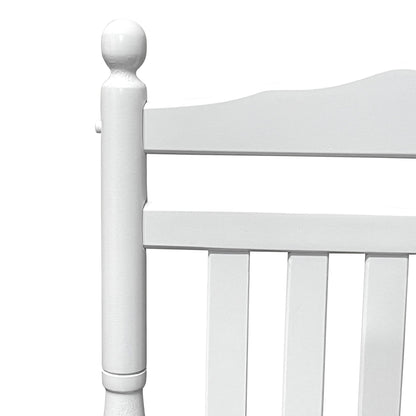 Balcony Porch, Adult Rocking Chair - White