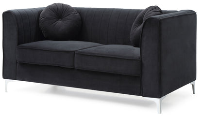 Delray - Loveseat - Black
