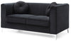 Delray - Loveseat - Black