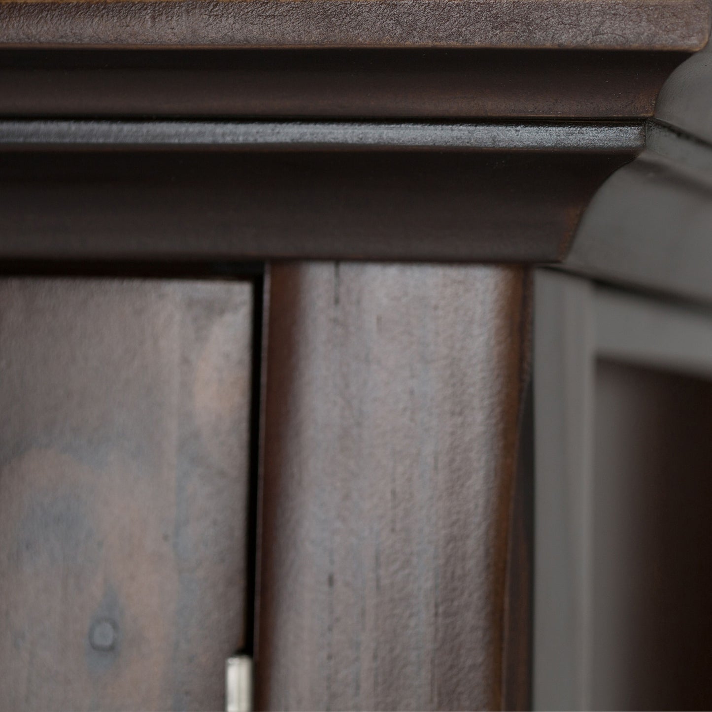 Acadian - TV Media Stand - Brunette Brown