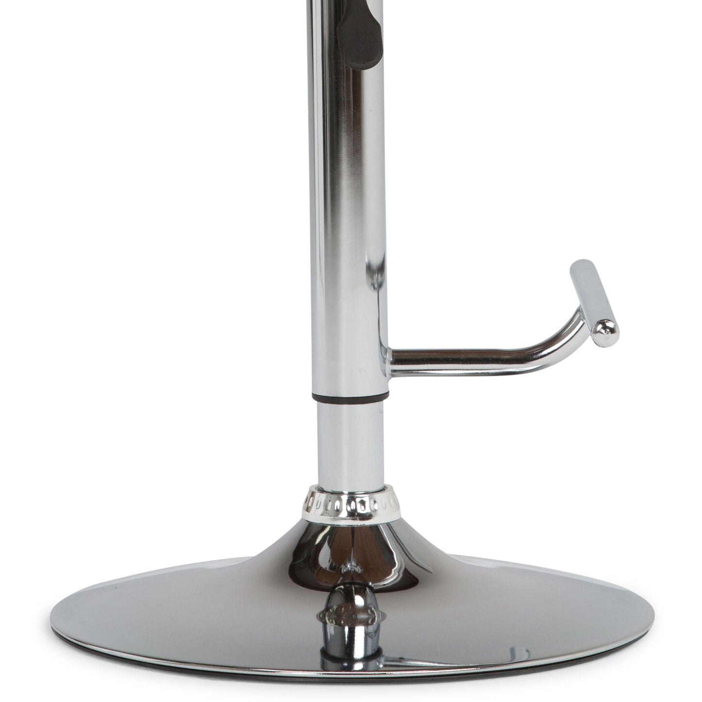 Marana - Bentwood Adjustable Swivel Bar Stool - White