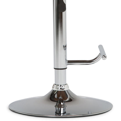 Marana - Bentwood Adjustable Swivel Bar Stool - White