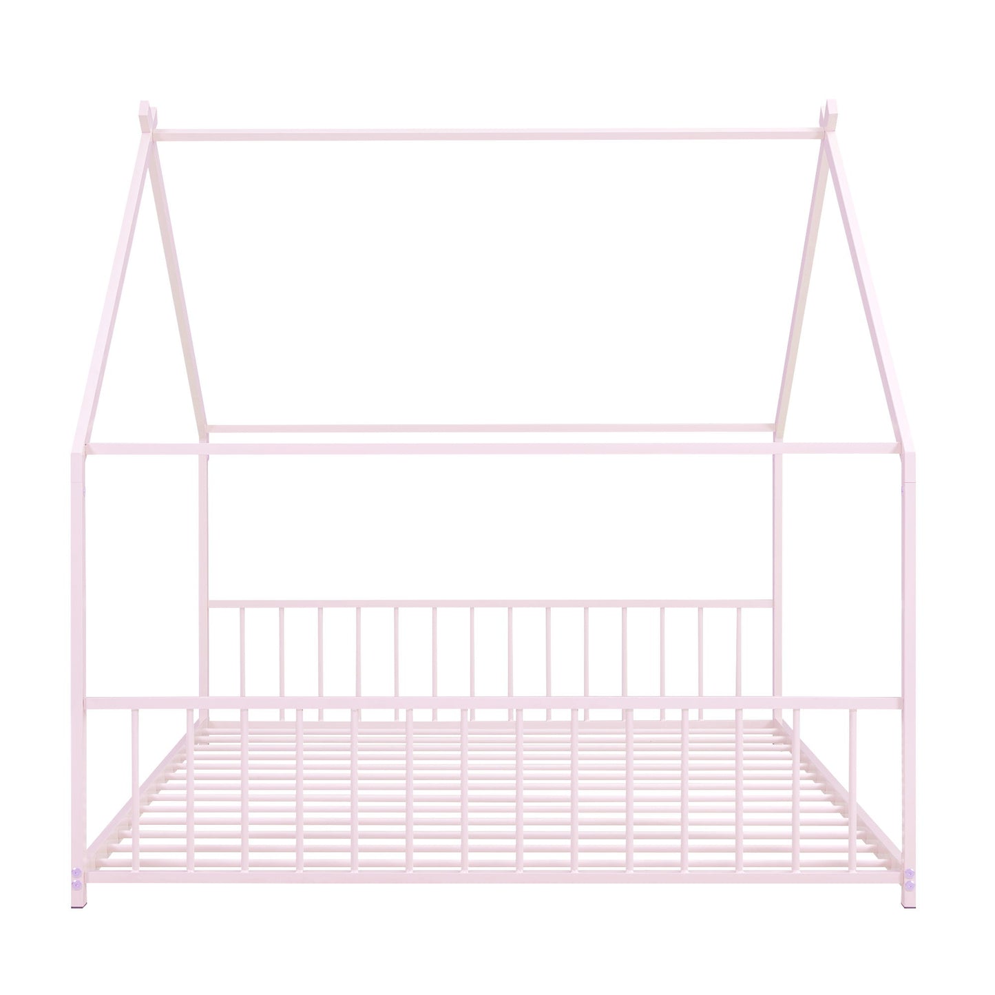 Full Size House Bed - Pink