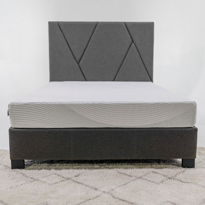 Regen - 8" King Size Cooling Copper Infused Memory Foam Mattress - White