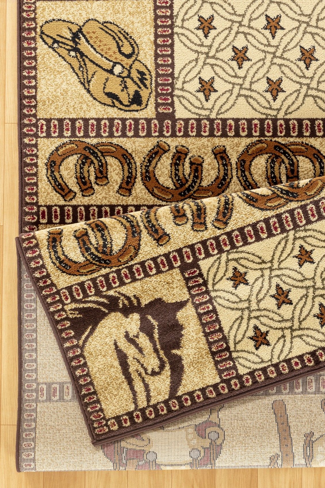 Tribes - 2' X 3' Southwest Area Rug - Beige, Polyester