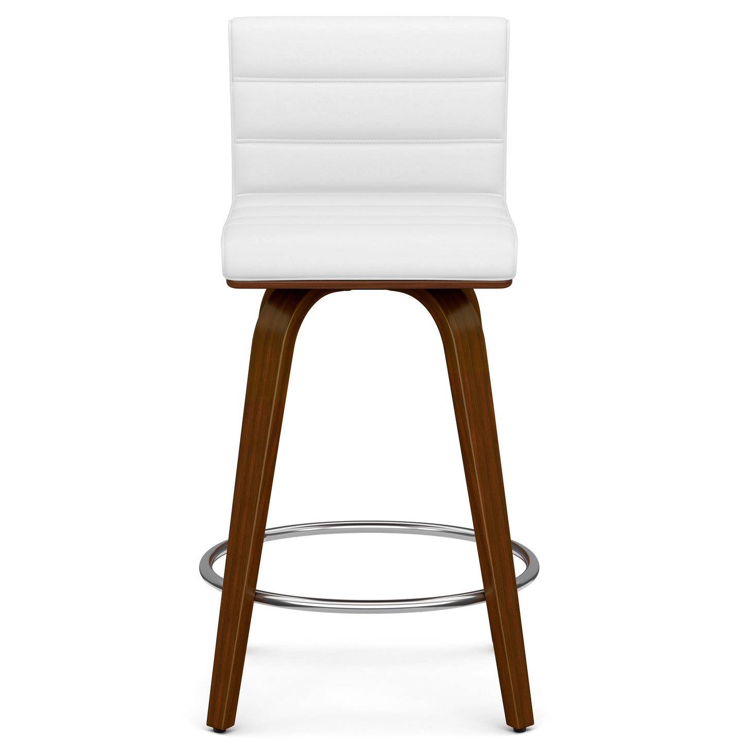 Roland - Swivel Counter Height Stool - White