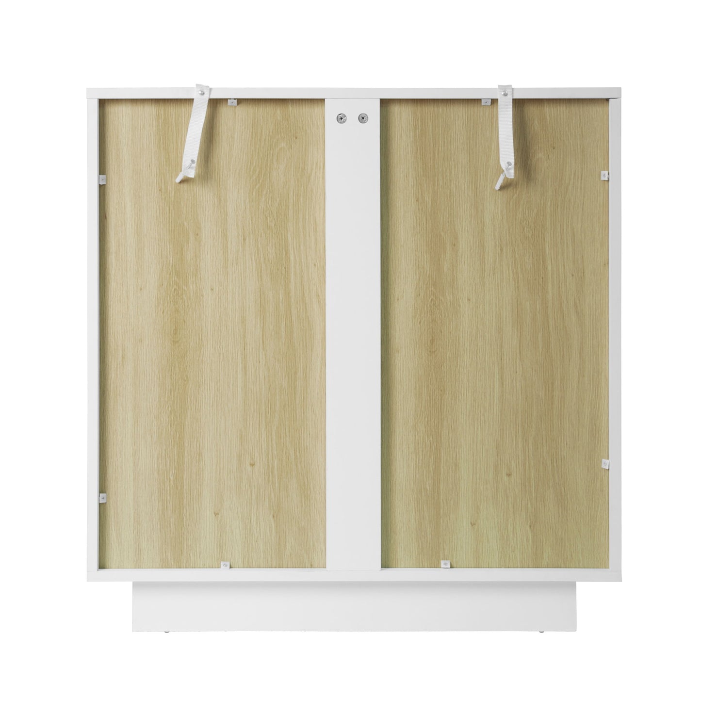 Storage Cabinet With Door For Living Room, Dining Room, Study - White