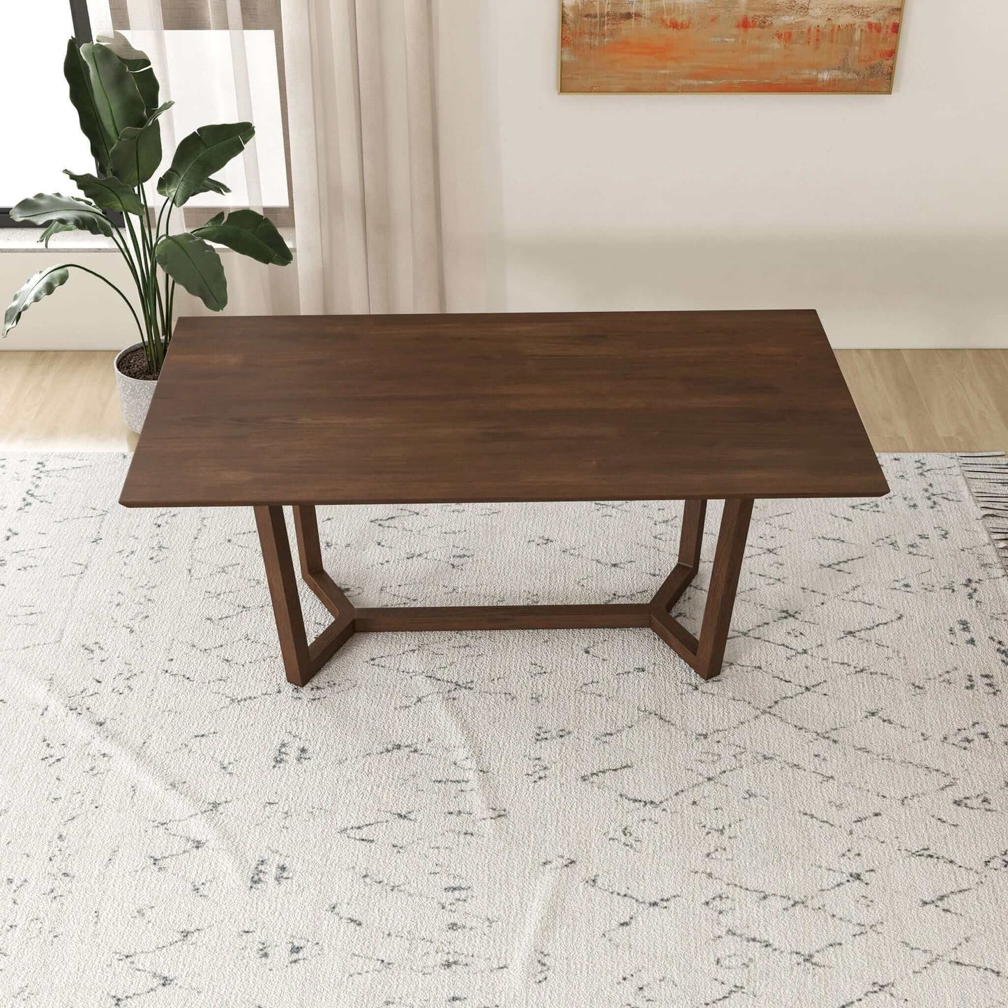 Marina - Dining Table - Brown
