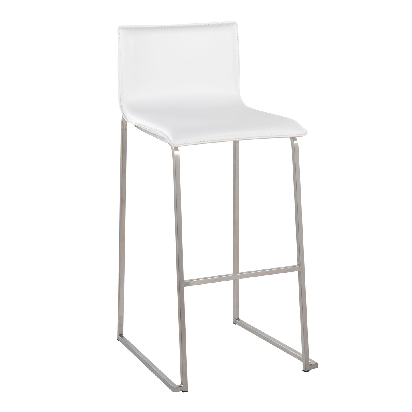 Mara - Contemporary Barstool (Set of 2) - White