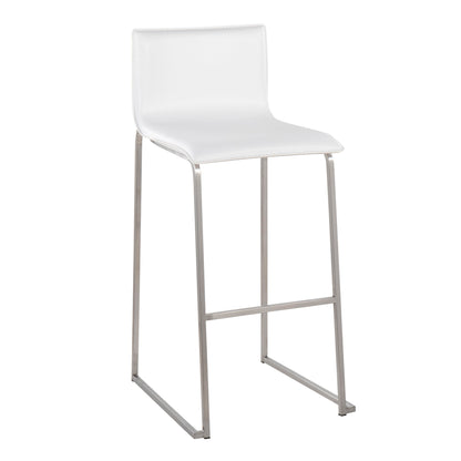 Mara - Contemporary Barstool (Set of 2) - White