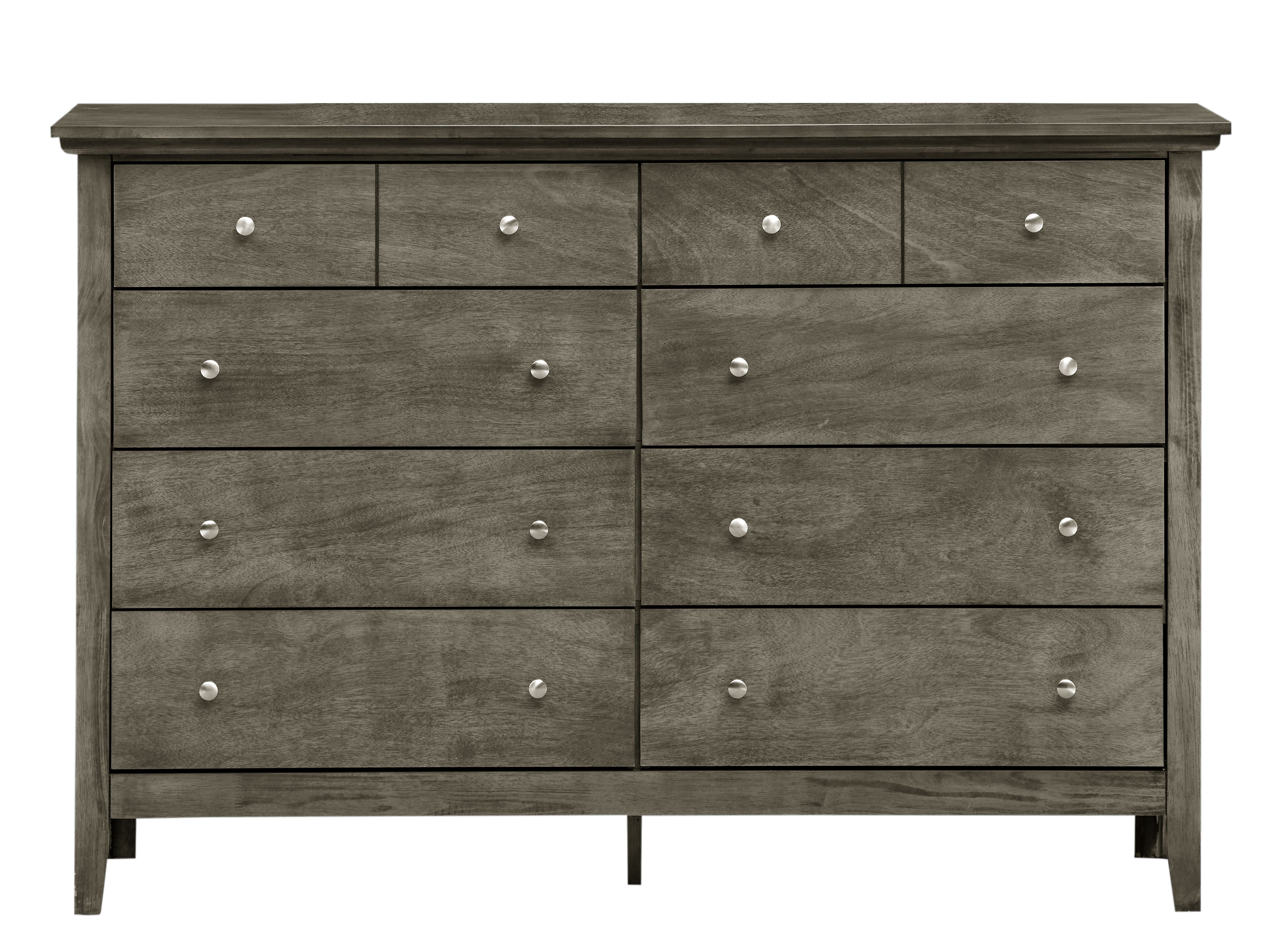 Elegant Casual Dresser - Gray