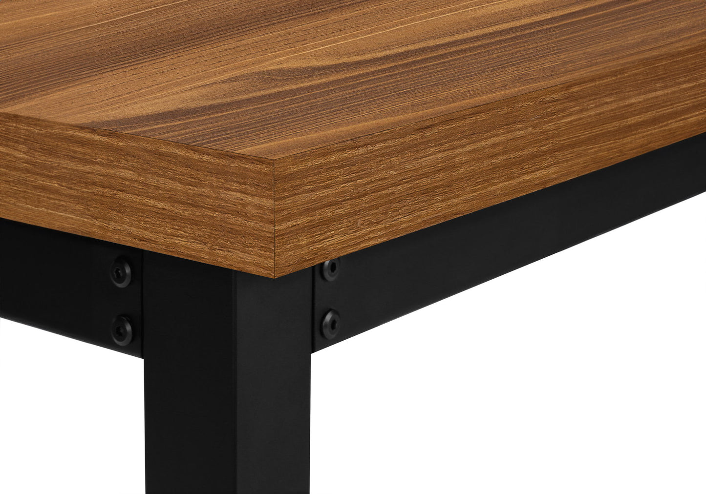 Computer Desk, Home Office, Standing, Adjustable, Laptop, Contemporary & Modern - Walnut