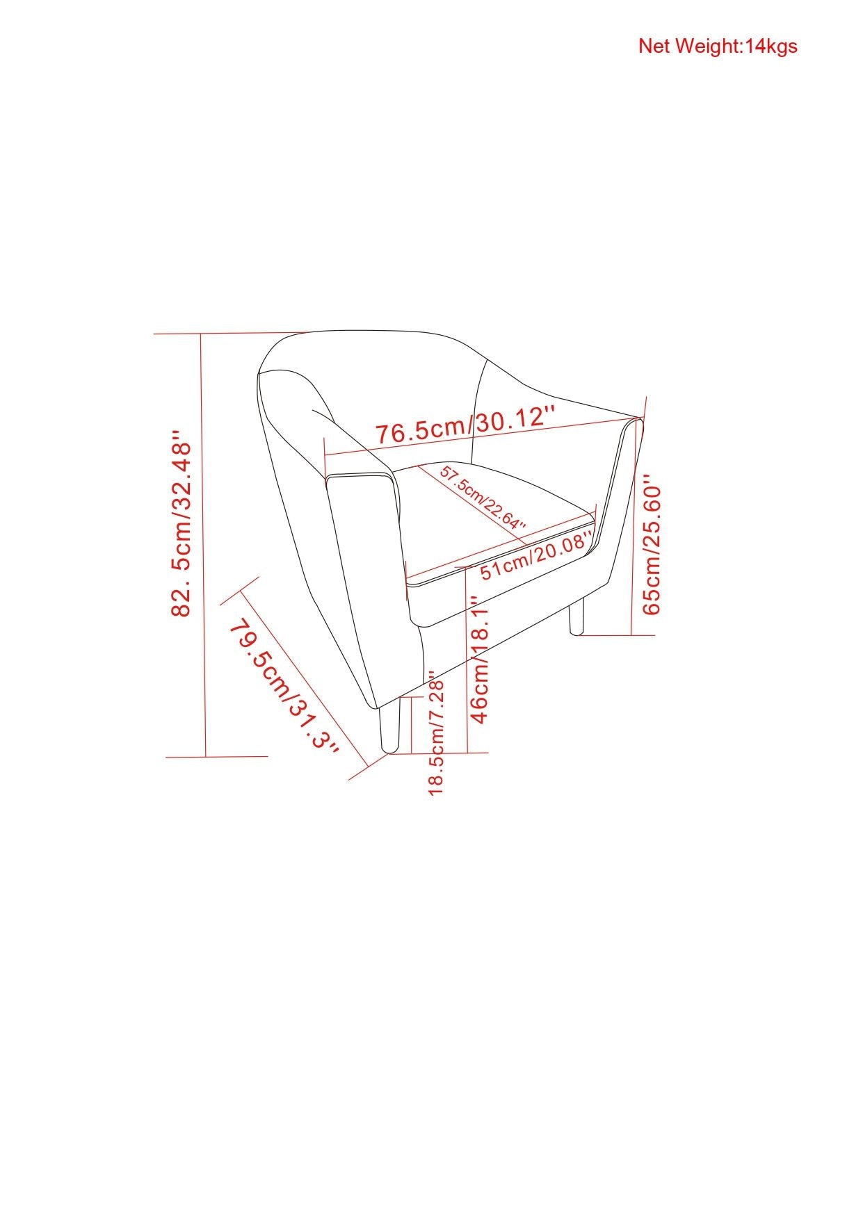 Thorne - Accent Chair - Classic Gray