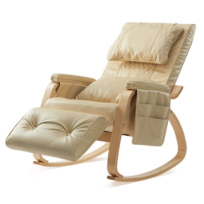 Massage Comfortable Relax Rocking Chair - Cream