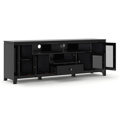 Cosmopolitan - Wide TV Media Stand - Black