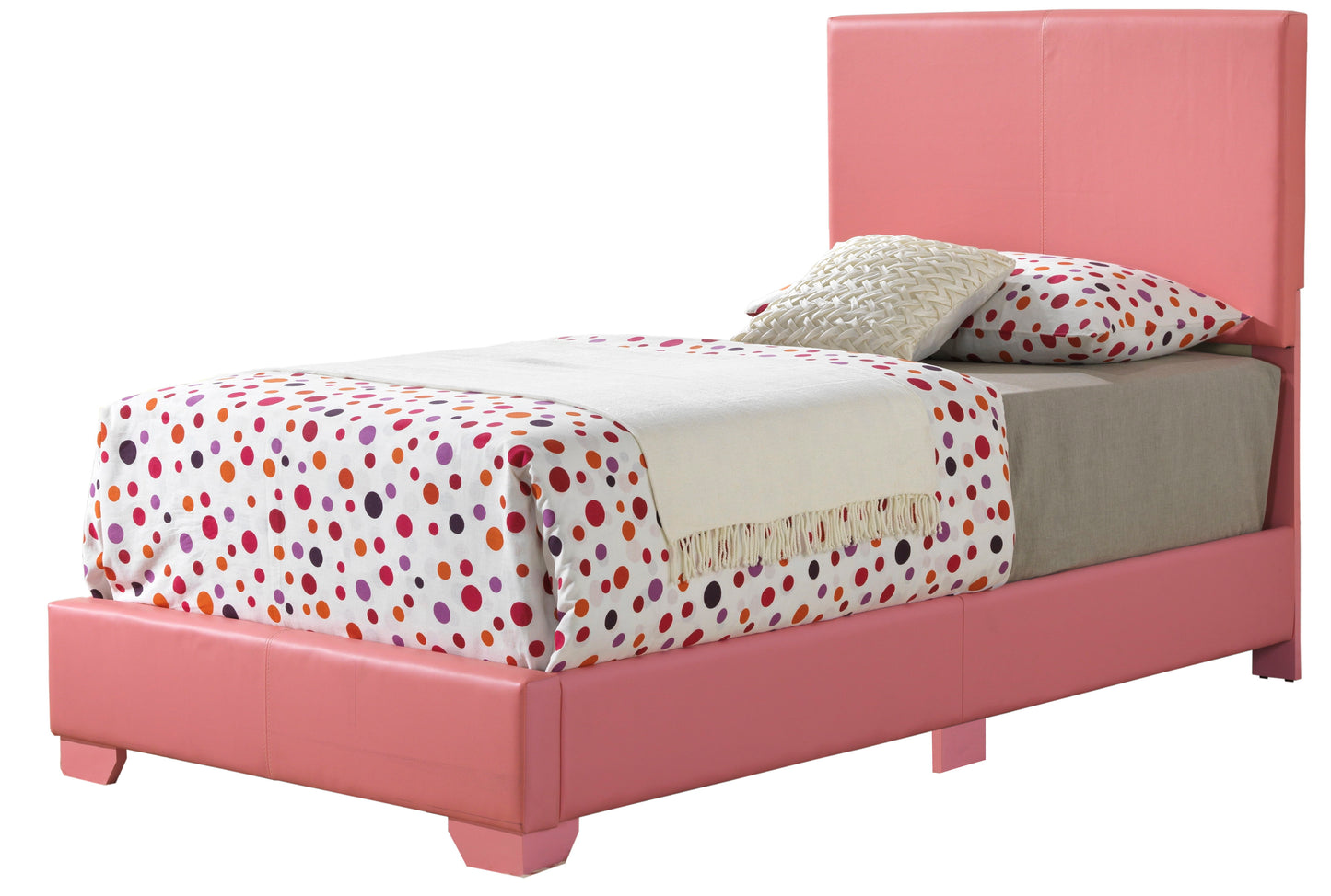 Twin Bed Elegant Casual - Pink