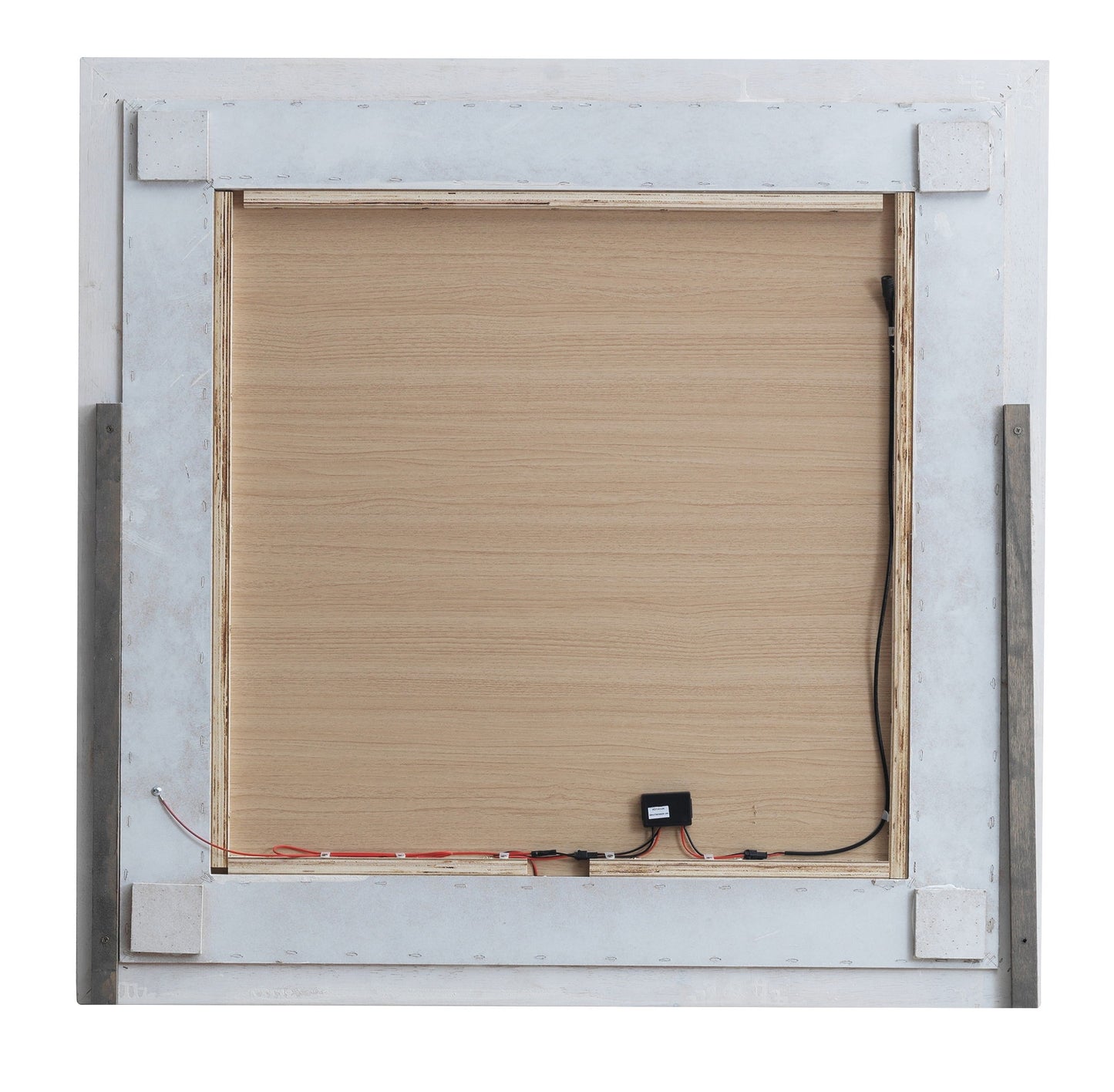 Elegant Transitional LED Mirror 2 - Silver Champagne