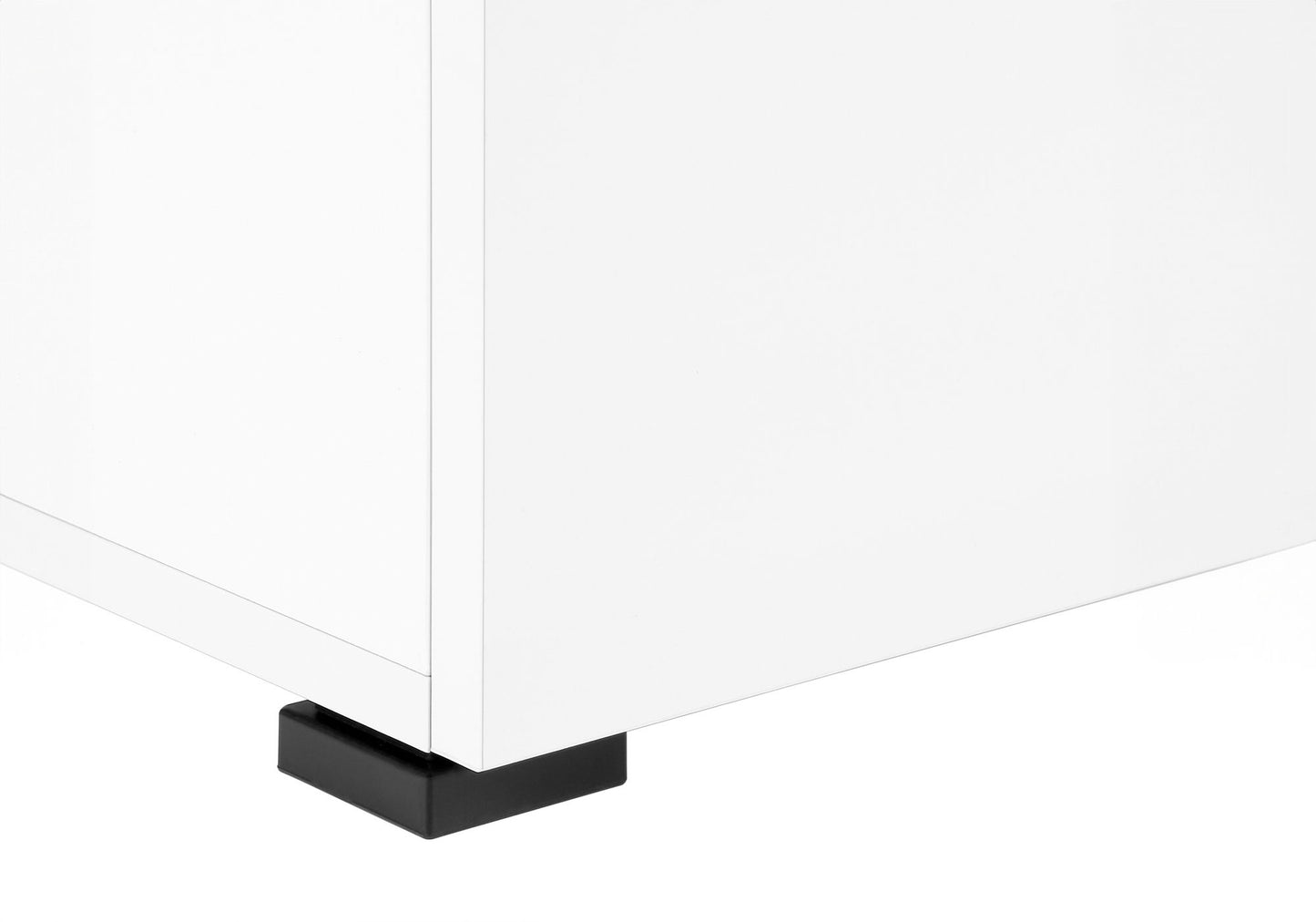 Computer Desk For Home Office, Laptop, Left Right Set - Up, Storage Drawers - White