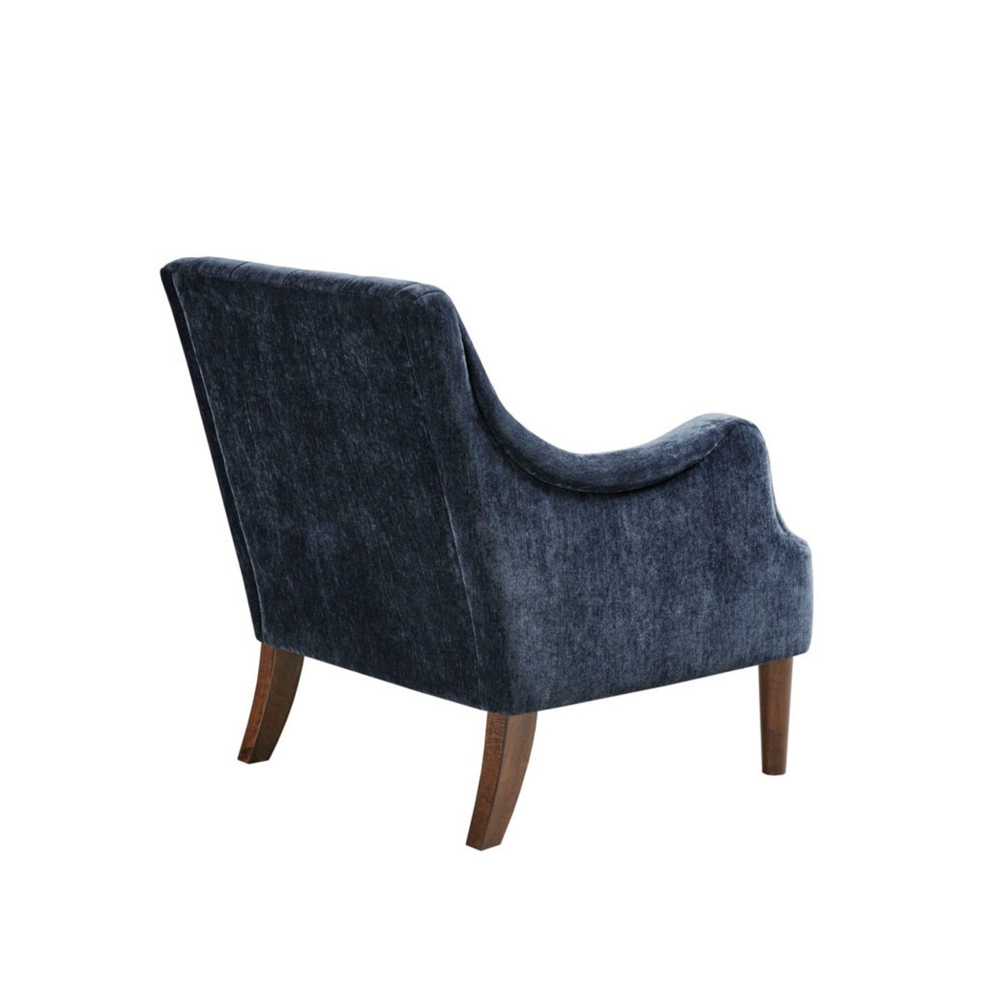 Button Tufted Accent Chair Vintage - Navy