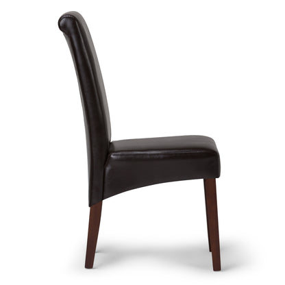 Avalon - Deluxe Parson Dining Chair (Set of 2) - Tanners Brown
