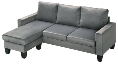 Jessica - Sofa Chaise - Gray