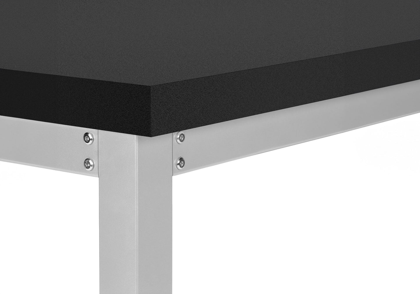 Computer Desk, Home Office, Standing, Adjustable, Laptop, Contemporary & Modern - Black