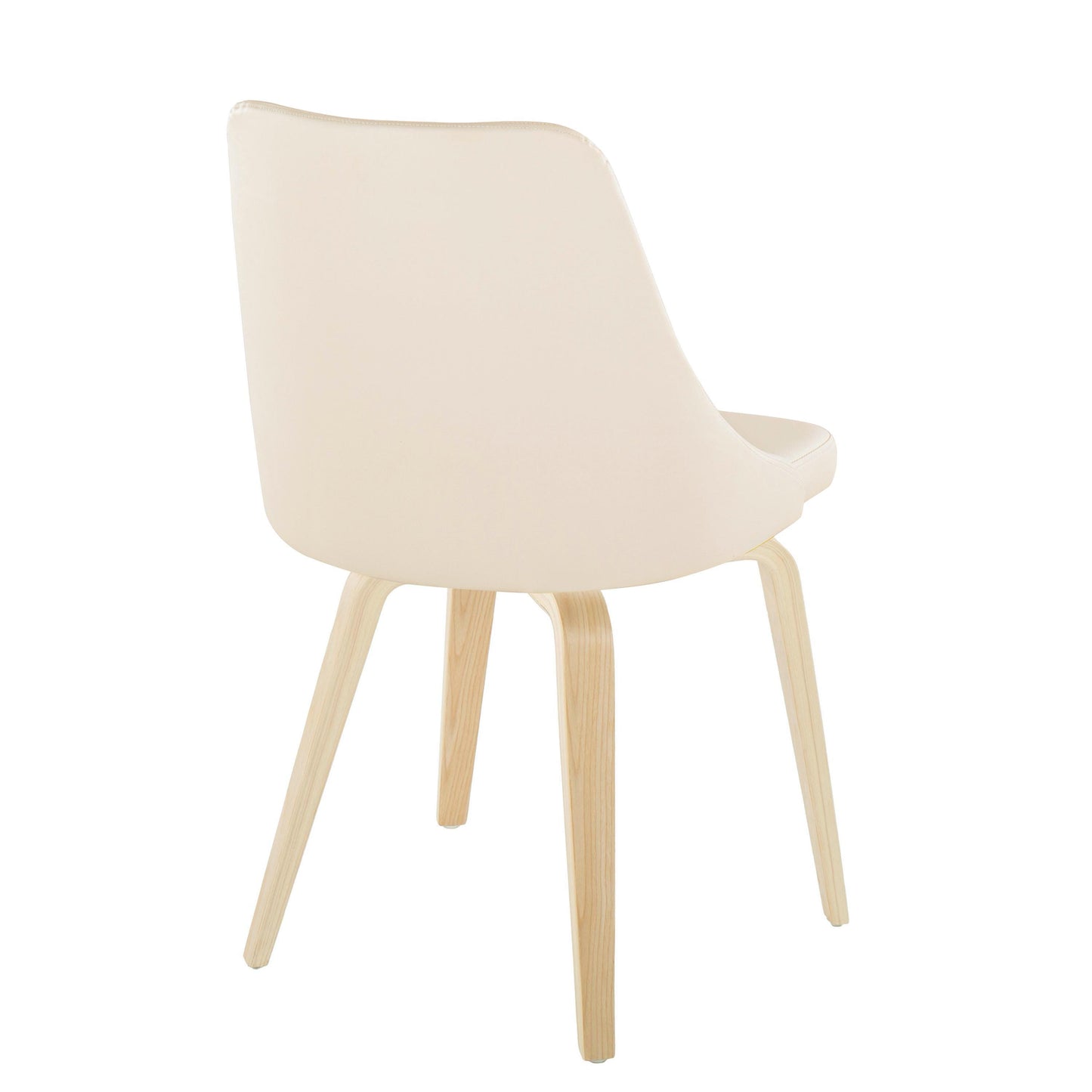 Giovanni - Contemporary / Dining Chair (Set of 2) - Natural / Cream
