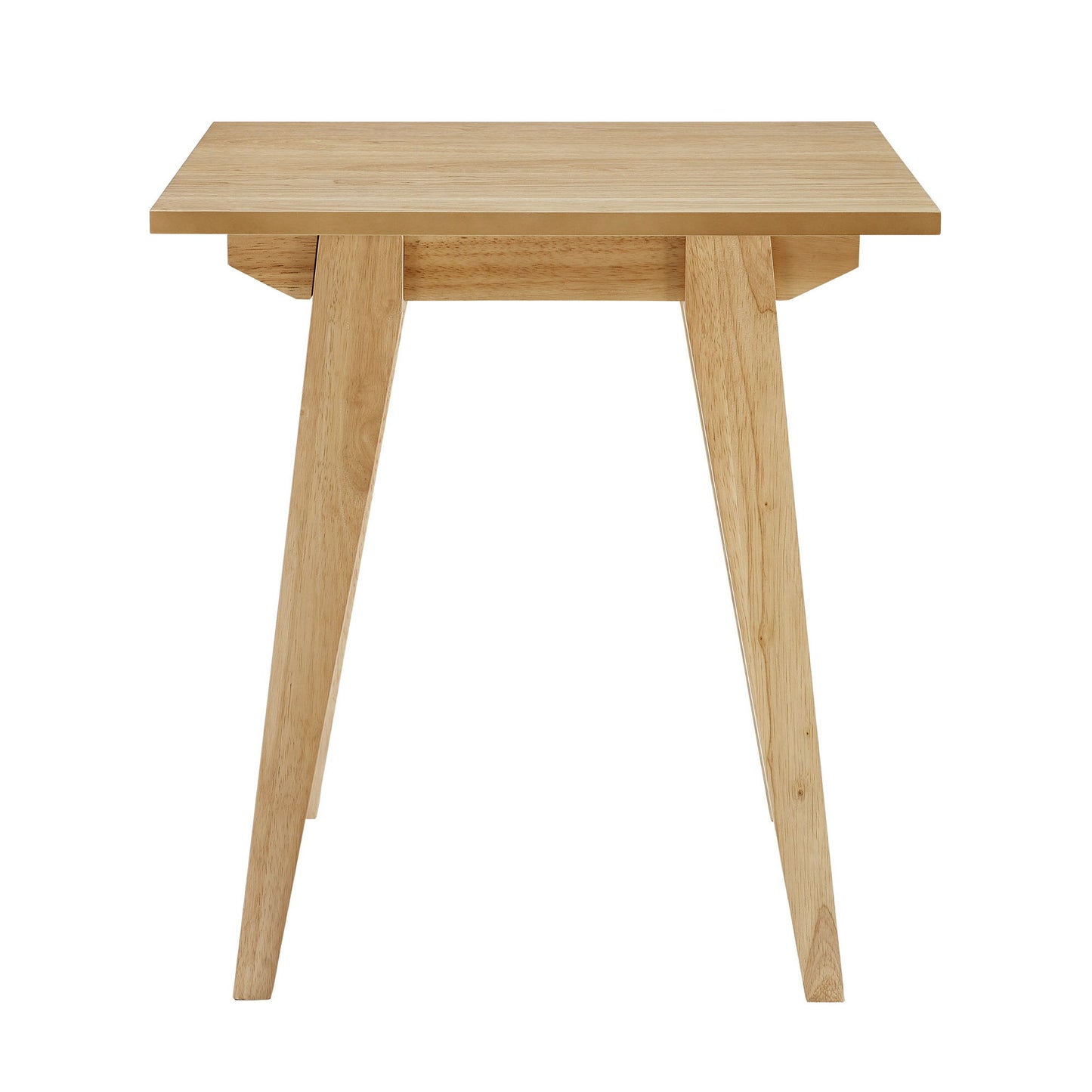 Japandi - Minimal Solid Wood Side Table - English Oak
