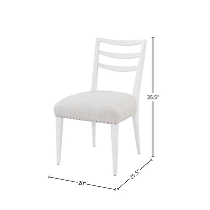 Ladderback Side Dining Chair (Set of 2) - White