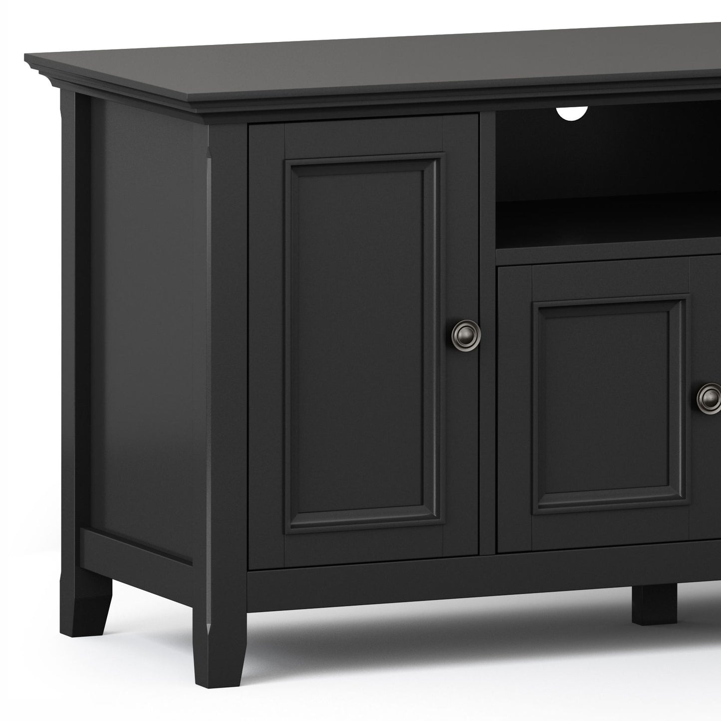 Amherst - Wide TV Media Stand - Black