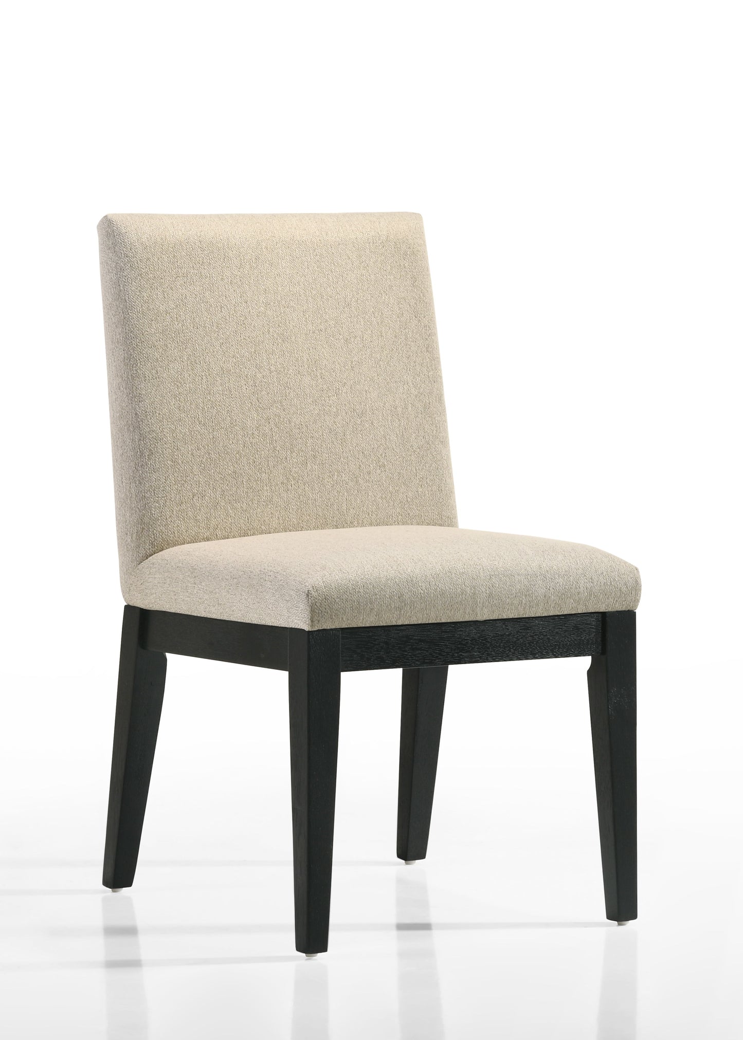 Jasper - Contemporary Fabric Dining Chair (Set of 2) - Beige