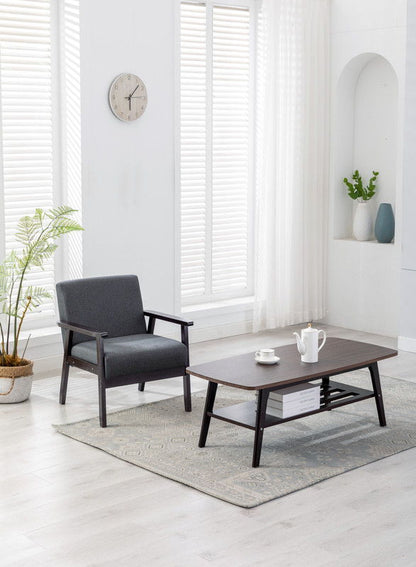 Bahamas - Coffee Table And Chair (Set of 2) - Espresso