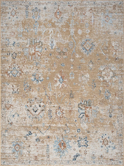 Noble - 7'10" X 10'3" Area Rug - Gold