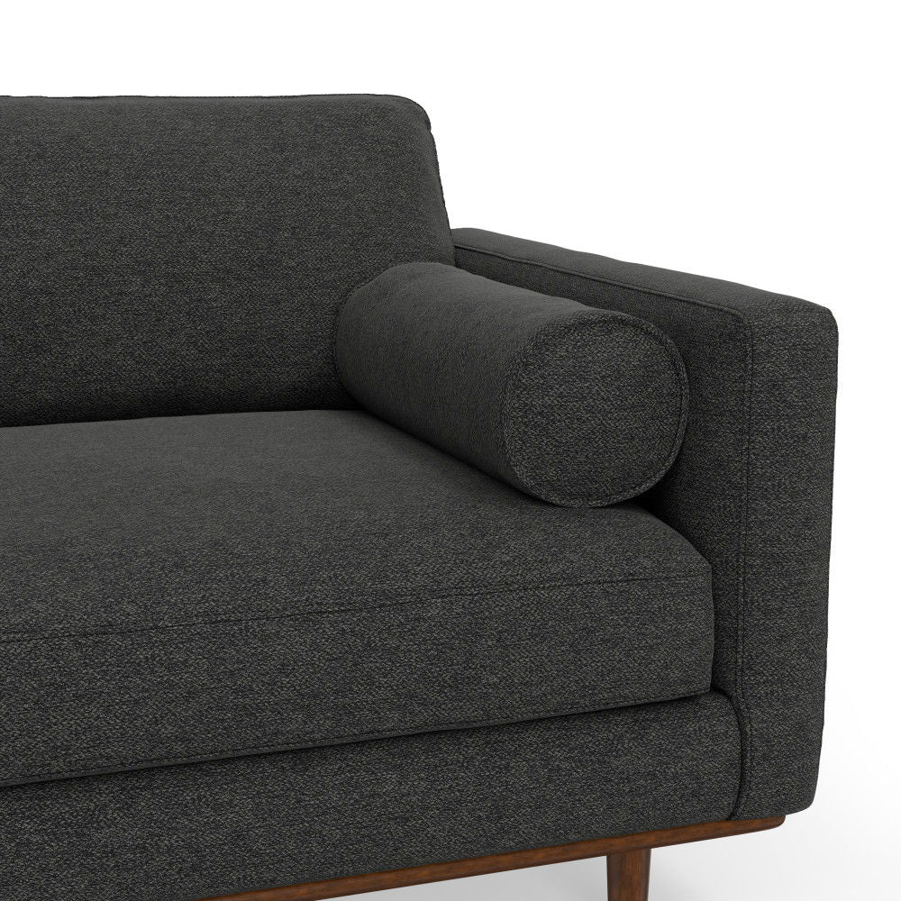 Morrison - Left Sectional Sofa - Charcoal Gray