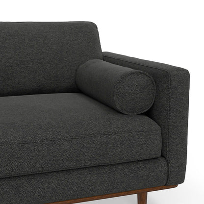 Morrison - Left Sectional Sofa - Charcoal Gray