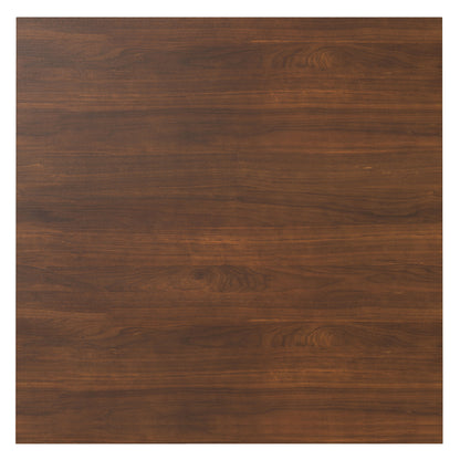 Lowry - Square Dining Table - Brown - Wood