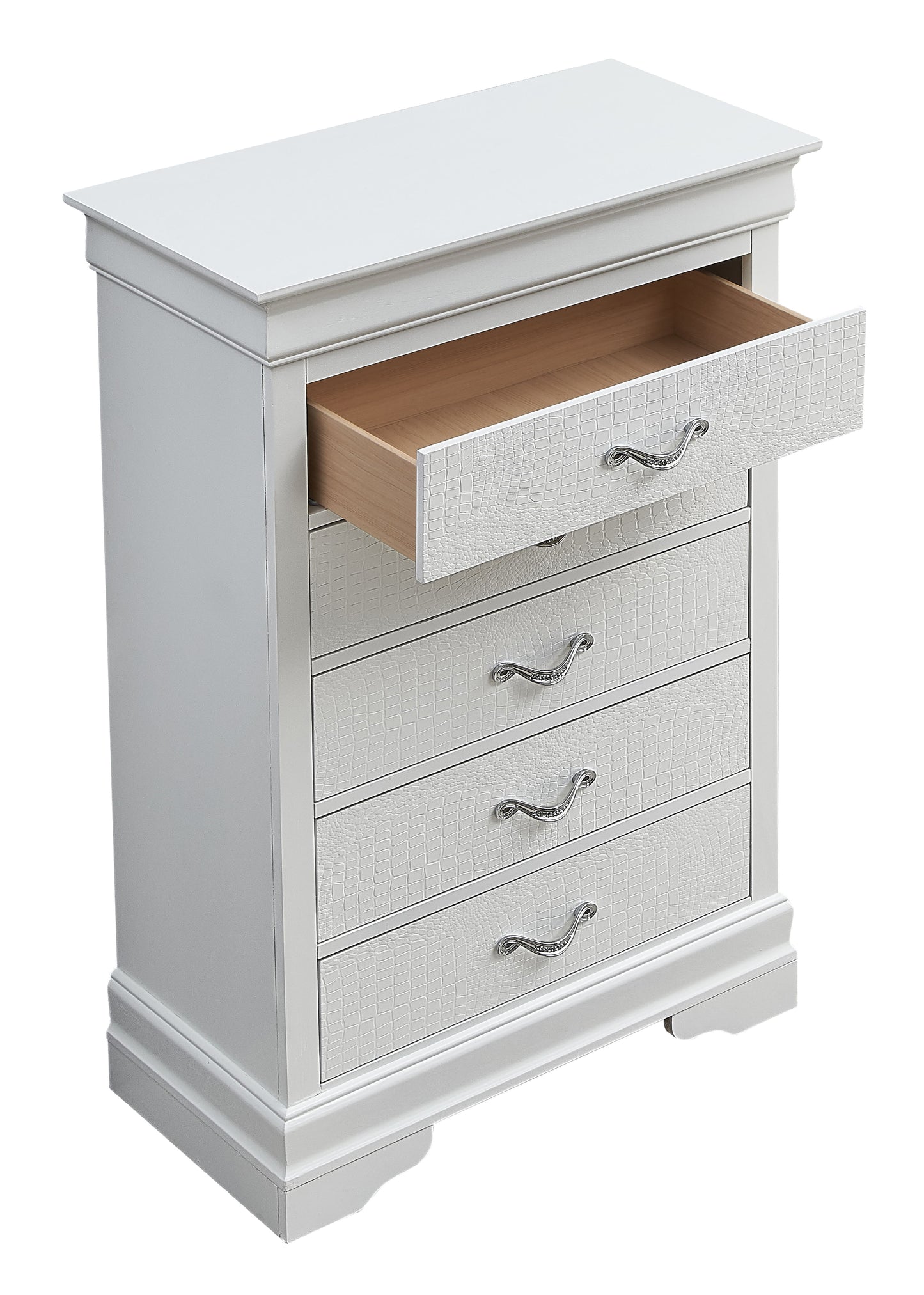 Lorana - Chest - Silver Champagne