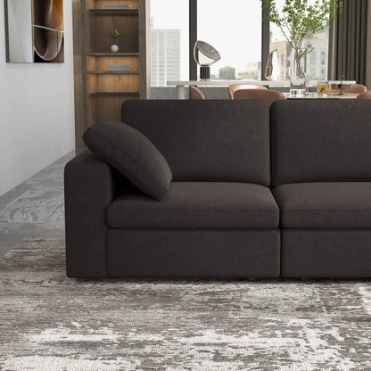 Cecilia - Modular Corner Sectional, Modern Sofa - Gray