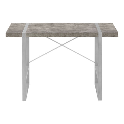 Computer Desk For Home Office, Laptop, Contemporary And Modern - Gray