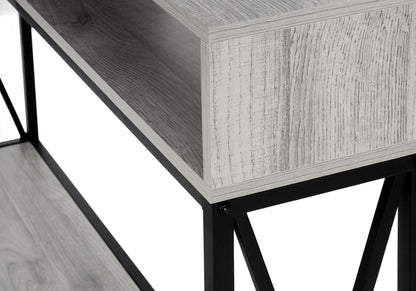 Accent Console Table For Entryway, Modern - Gray