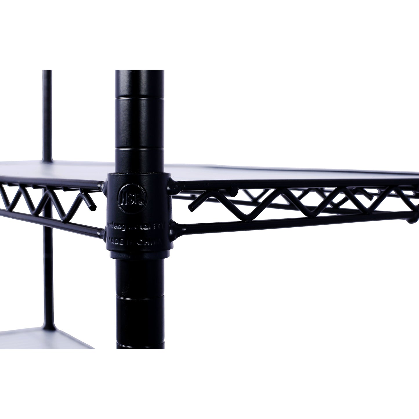 84" x 48" x 20" 6 Tier 6000Lbs Capacity Nsf Metal Shelf Wire Shelving Unit, Heavy Duty Adjustable Storage Rack With Wheels & Shelf Liners For Commercial Grade Utility Steel Storage Rack - Black