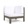Oana - Corner Chair - White
