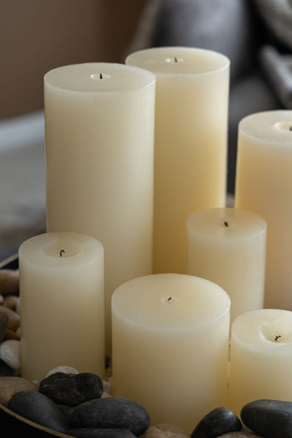 Unscented Soy Wax Candle (Set of 2) - Ivory