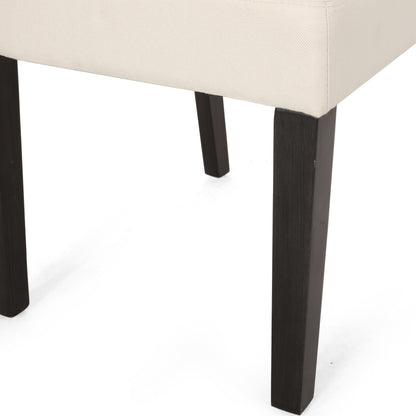 Classy Dining Chair (Set of 2) With Upholstered Seating - Beige