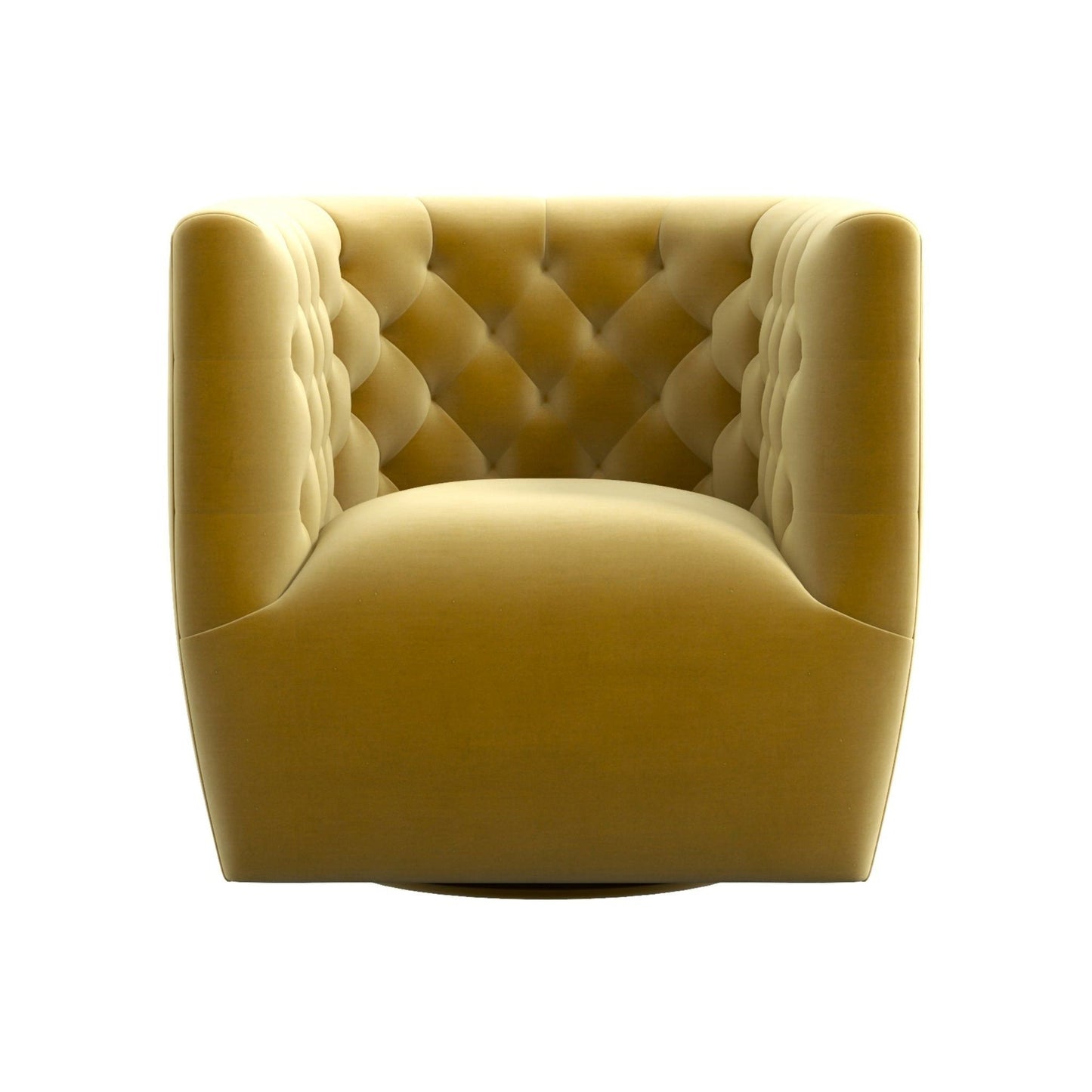 Delaney - Swivel Chair - Gold